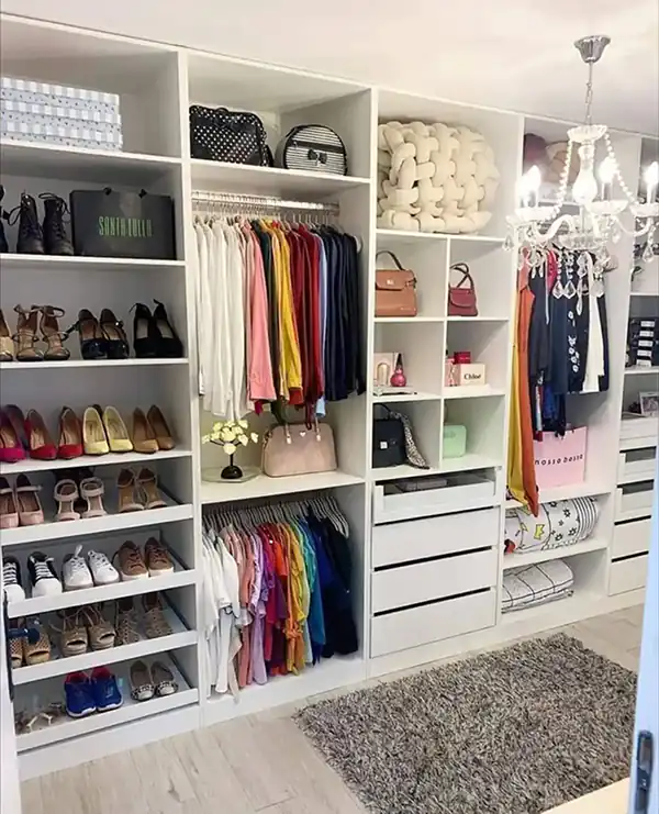 ایده چیدمان کمد دیواری + بهترین ایده ها برای چیدمان کمد دیواری توسط طراحان داخلی