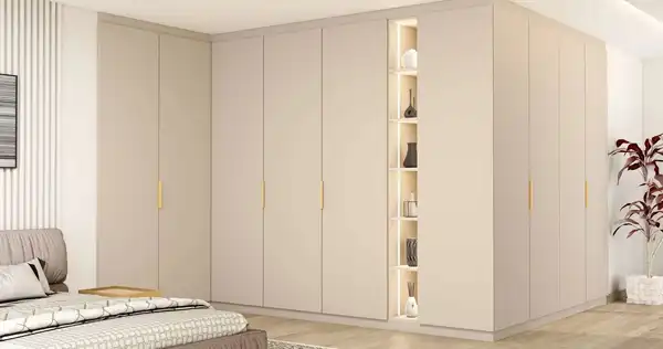 چیدمان اتاق خواب با کمد دیواری + بهترین ایده های کار آمد و مفید برای چیدمان اتاق با کمد دیواری