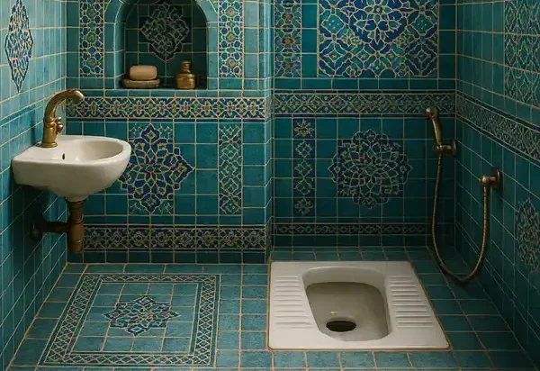 دستشویی مدل سرویس بهداشتی ایرانی + جدیدترین مدل های سرویس بهداشتی ایرانی برای خانه های لاکچری