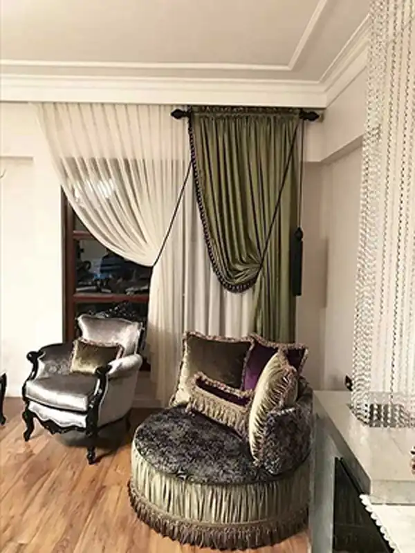 دیزاین پرده + زیباترین ایده های دیزاین و تزیین پرده برای زیباتر جلوه دادن پرده خانه