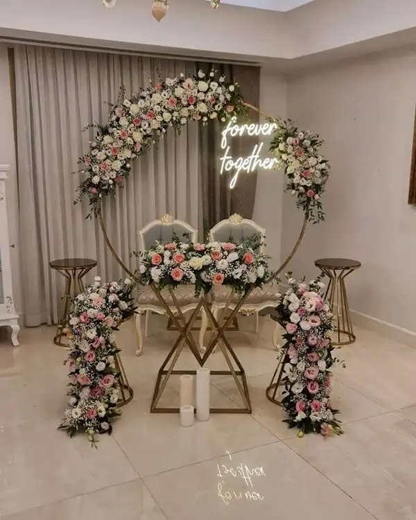 دیزاین بله برون + زیبا ترین مدل های چیدمان برای مراسم خاص و خاطره ساز