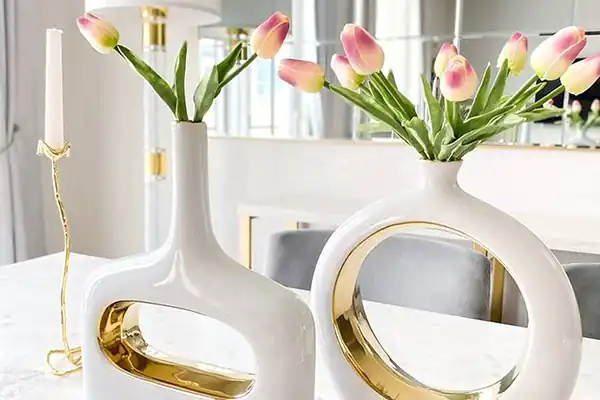 مدل گلدان + زیباترین مدل های گلدان بسیار شیک و زیبا و لاکچری برای پذیرایی