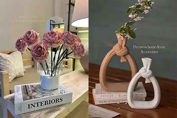 مدل گلدان جدید + زیباترین مدل های گلدان جدید پذیرایی و کنار سالنی امسال