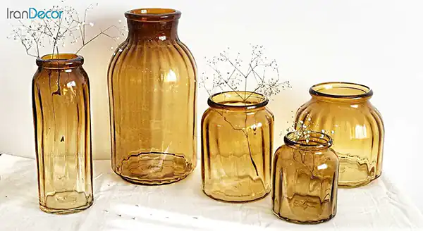 مدل گلدان استوانه ای + زیباترین مدل های گلدان استوانه ای ترند امسال بسیار خوشگل