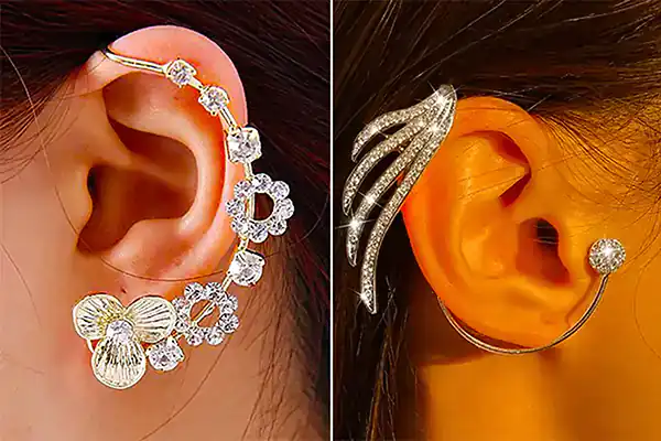 مدل گوشواره ایرکاف + زیباترین مدل های گوشواره ایرکاف بسیار شیک و لاکچری