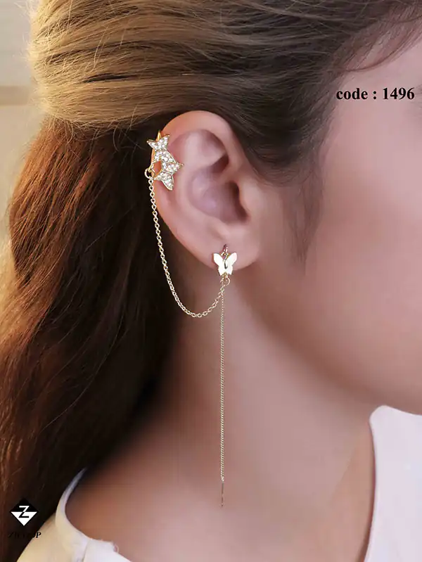 مدل گوشواره ایرکاف + زیباترین مدل های گوشواره ایرکاف بسیار شیک و لاکچری