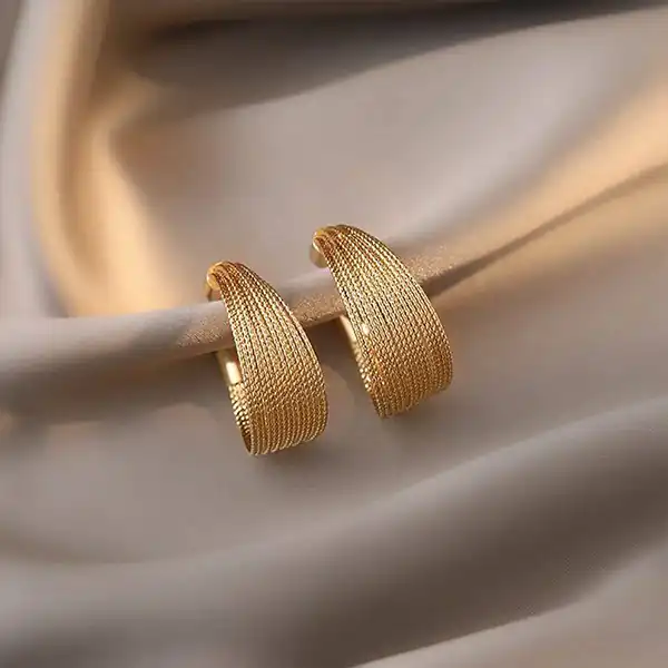 مدل گوشواره استیل + زیباترین مدل های گوشواره استیل ترند امسال بسیار لاکچری