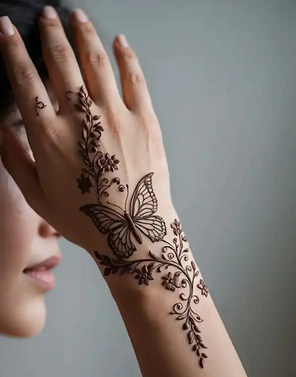 مدل حنا + زیباترین مدل های حنا بسیار شیک و لاکچری و امروزی ترند امسال
