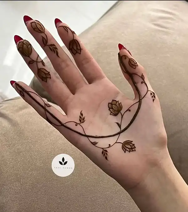مدل حنا + زیباترین مدل های حنا بسیار شیک و لاکچری و امروزی ترند امسال