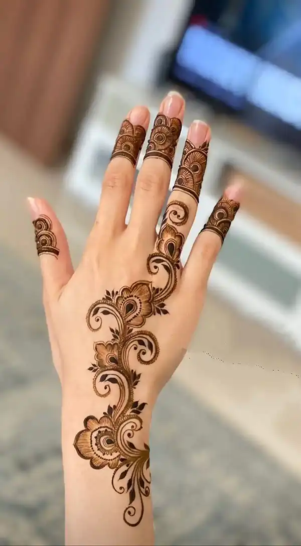 مدل حنا انگشتی + زیباترین و شیک ترین مدل های حنا انگشتی ترند امسال