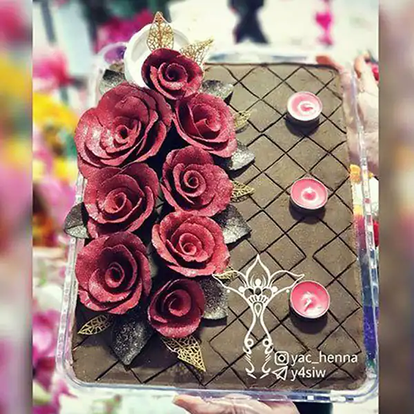 مدل حنا عروس + زیباترین مدل های حنا عروس امسال بسیار شیک و لاکچری