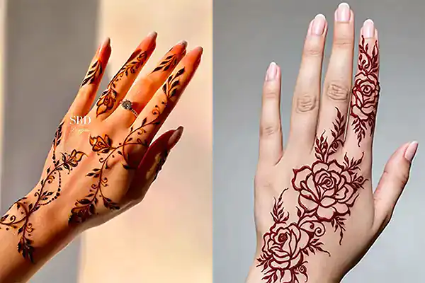 مدل حنا روی دست + زیباترین مدل های حنا روی دست بسیار شیک و لاکچری و ترند
