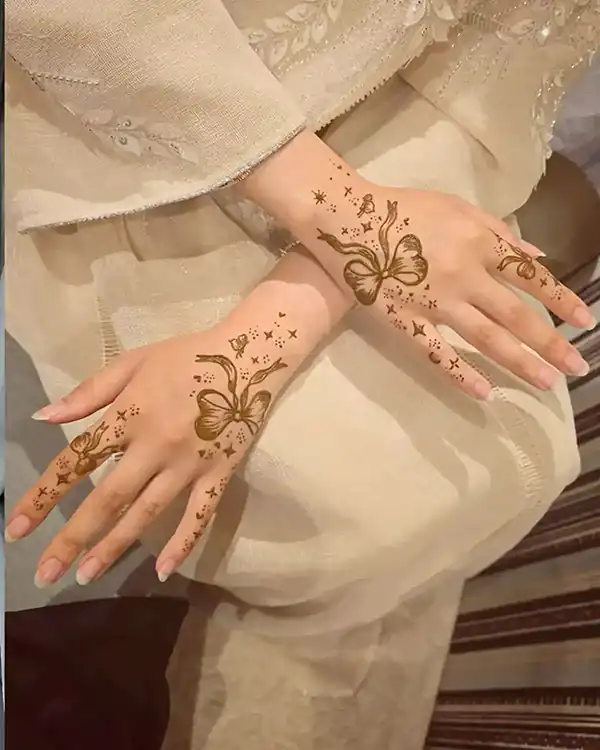 مدل حنا روی دست + زیباترین مدل های حنا روی دست بسیار شیک و لاکچری و ترند