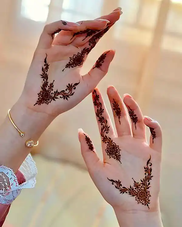 مدل حنا روی دست + زیباترین مدل های حنا روی دست بسیار شیک و لاکچری و ترند
