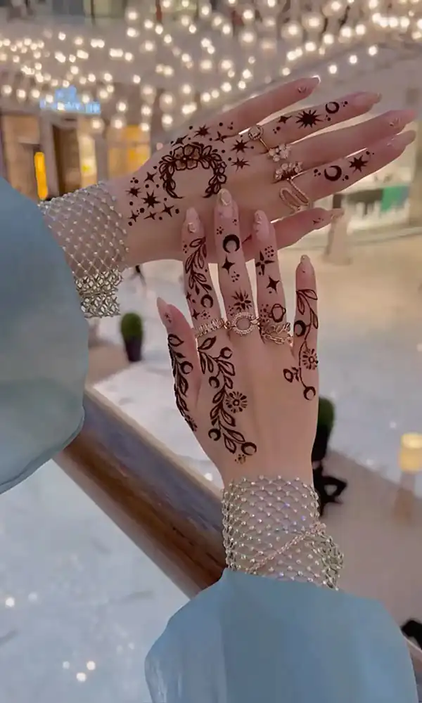مدل حنا روی دست + زیباترین مدل های حنا روی دست بسیار شیک و لاکچری و ترند