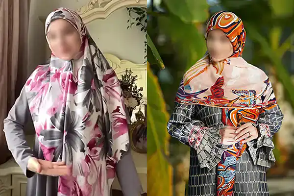 مدل حجاب + زیباترین مدل های حجاب ترند شده امسال بسیار شیک و سنگین