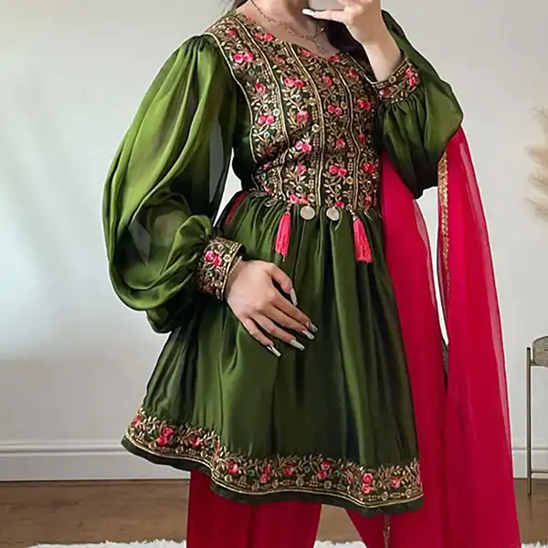 مدل حجاب افغانی + زیباترین مدل های حجاب افغانی بسیار شیک و حیرت انگیز