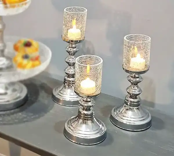 جاشمعی برای روضه + شیک ترین جاشمعی شیشه ای شیک و خوشگل برای روضه
