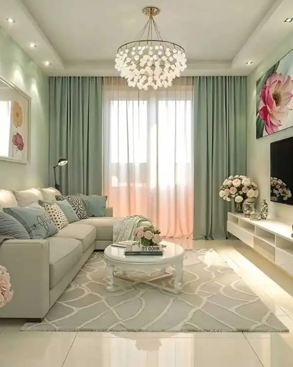 جدیدترین مدل دکوراسیون پذیرایی + دکوراسیون پذیرایی مدرن با ترکیب رنگ‌های لوکس