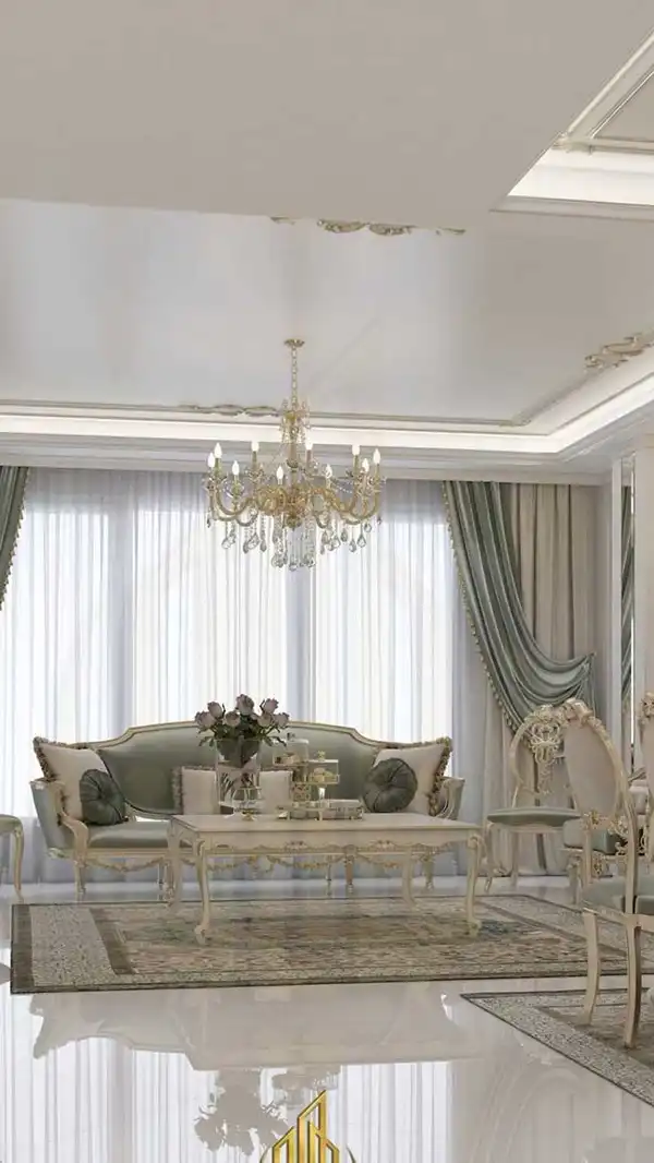 جدیدترین مدل دکوراسیون پذیرایی + دکوراسیون پذیرایی مدرن با ترکیب رنگ‌های لوکس