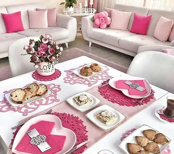 تزیین خانه عروس برای جهاز دیدن + بهترین دیزاین و تزیین خانه عروس برای جهاز دیدن