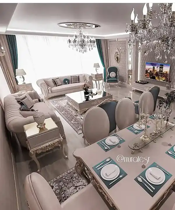 تزیین خانه عروس برای جهاز دیدن + بهترین دیزاین و تزیین خانه عروس برای جهاز دیدن