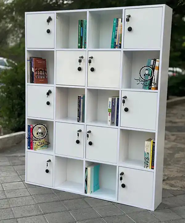 مدل کتابخانه پذیرایی + زیباترین مدل های کتابخانه پذیرایی بسیار شیک و لاکچری