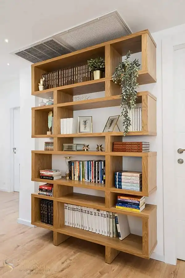 مدل کتابخانه دیواری ساده + زیباترین مدل های کتابخانه دیواری ساده و شیک