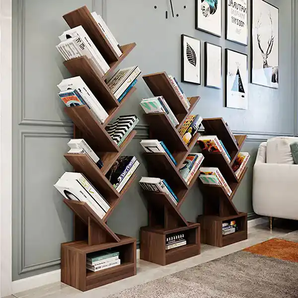 مدل کتابخانه ایستاده + زیباترین مدل های کتابخانه ایستاده ترند امسال بسیار شیک