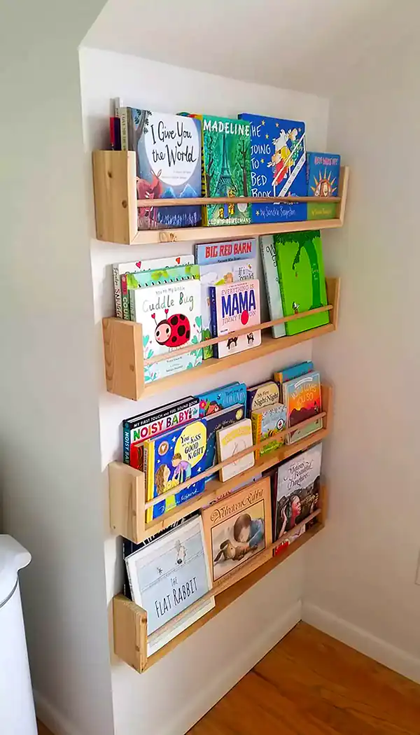 مدل کتابخانه اتاق کودک + زیباترین مدل های کتابخانه اتاق کودک ترند امسال