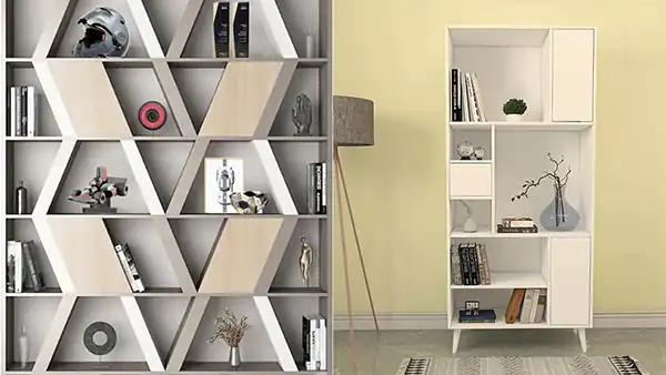 مدل کتابخانه ام دی اف + زیباترین مدل های کتابخانه ام دی اف تولید امسال بسیار پر فروش