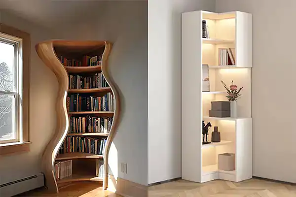 مدل کتابخانه اتاق + زیباترین مدل های کتابخانه اتاق خواب و پذیرایی ترند امسال