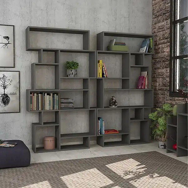 مدل کتابخانه اتاق + زیباترین مدل های کتابخانه اتاق خواب و پذیرایی ترند امسال