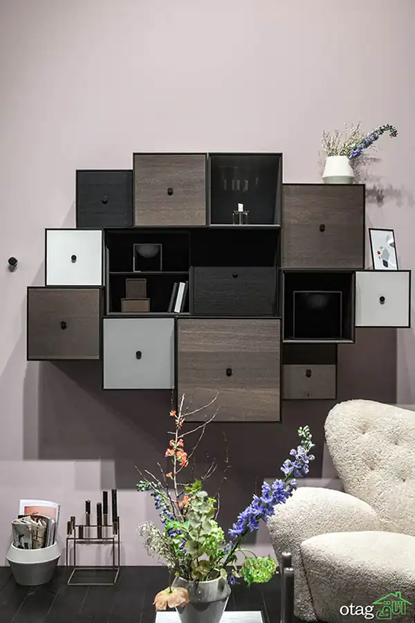مدل کتابخانه اتاق + زیباترین مدل های کتابخانه اتاق خواب و پذیرایی ترند امسال