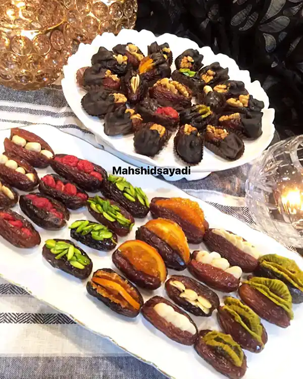 تزیین خرما برای روضه + بهترین ایده ها برای تزیین خرما برای روضه و ایام فاطمیه
