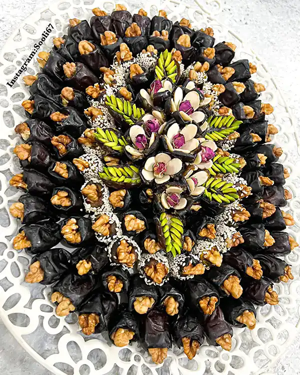 تزیین خرما برای روضه + بهترین ایده ها برای تزیین خرما برای روضه و ایام فاطمیه