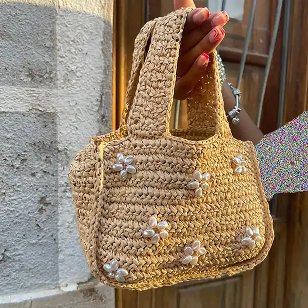 مدل کیف بافتنی خارجی + زیباترین مدل های کیف بافتنی خارجی ترند امسال