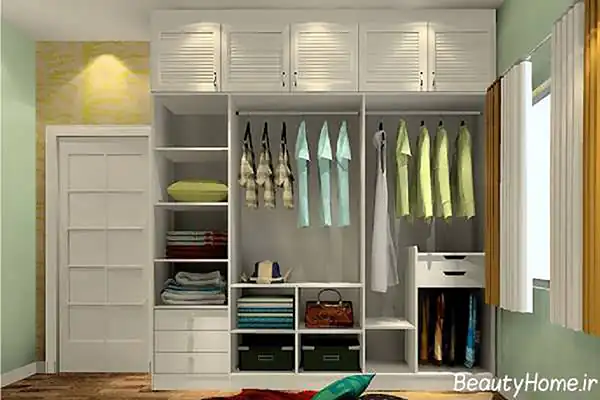 چیدمان کمد دیواری اتاق کودک + زیباترین مدل های چیدمان کمد دیواری اتاق کودک