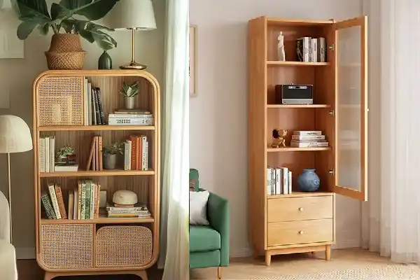 کمد مدل کتابخانه + شاهکاری از زیبایی و کارایی؛ کمد مدل کتابخانه با طراحی خلاقانه