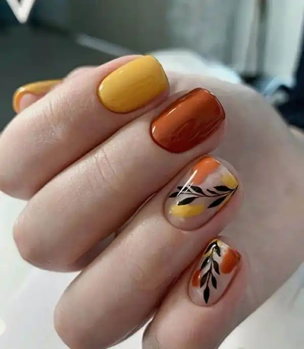 مدل لاک پاییزه + زیباترین مدل های لاک پاییزه بسیار شیک و لاکچری و ترند امسال