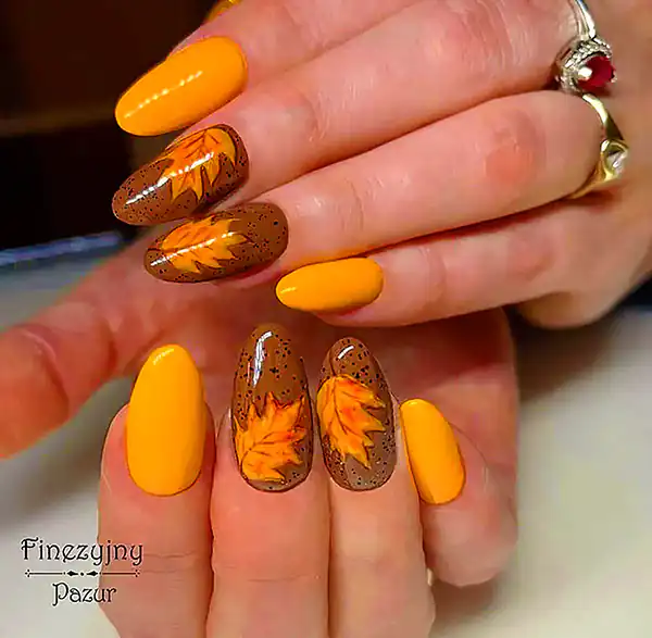 مدل لاک پاییزی + زیباترین مدل های لاک پاییزی بسیار شیک و لاکچری و امروزی