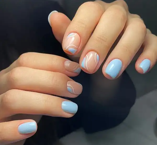 مدل لاک ژل روی ناخن طبیعی + زیباترین مدل های لاک ژل روی ناخن طبیعی ترند امسال