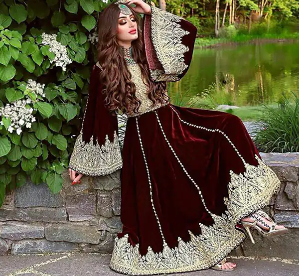 مدل لباس مجلسی افغانی + زیباترین مدل های لباس مجلسی افغانی شیک و لاکچری