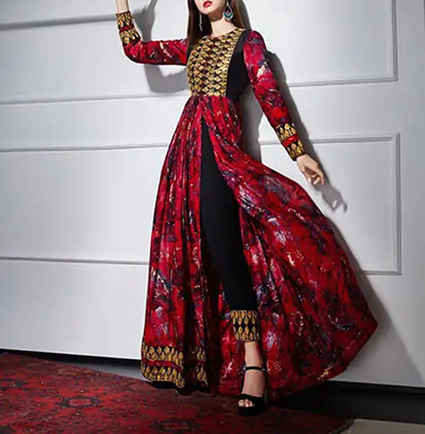 مدل لباس مجلسی افغانی + زیباترین مدل های لباس مجلسی افغانی شیک و لاکچری