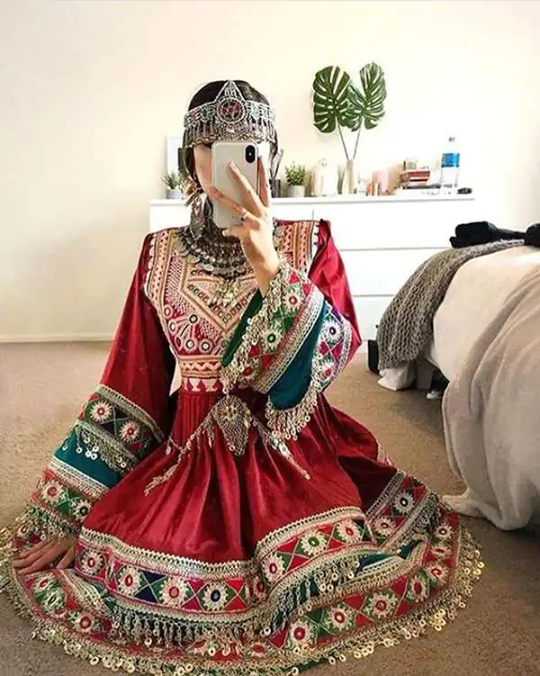 مدل لباس مجلسی افغانی + زیباترین مدل های لباس مجلسی افغانی شیک و لاکچری