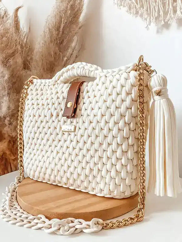 مدل کیف بافتنی با نخ مکرومه + زیباترین مدل کیف بافتنی بانخ مکرومه بسیار باکیفیت و شیک و ترند
