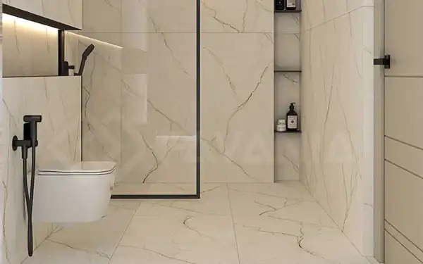 مدل کاشی سرویس بهداشتی کوچک ایرانی + بهترین ایده های کاشی شیک و زیبا برای سرویس بهداشتی کوچک