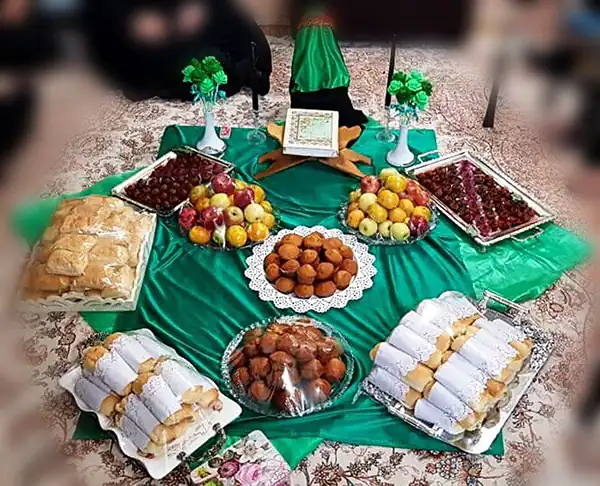 تزیین میز برای ایام فاطمیه + زیباترین دیزاین و تزیین میز برای ایام فاطمیه امسال