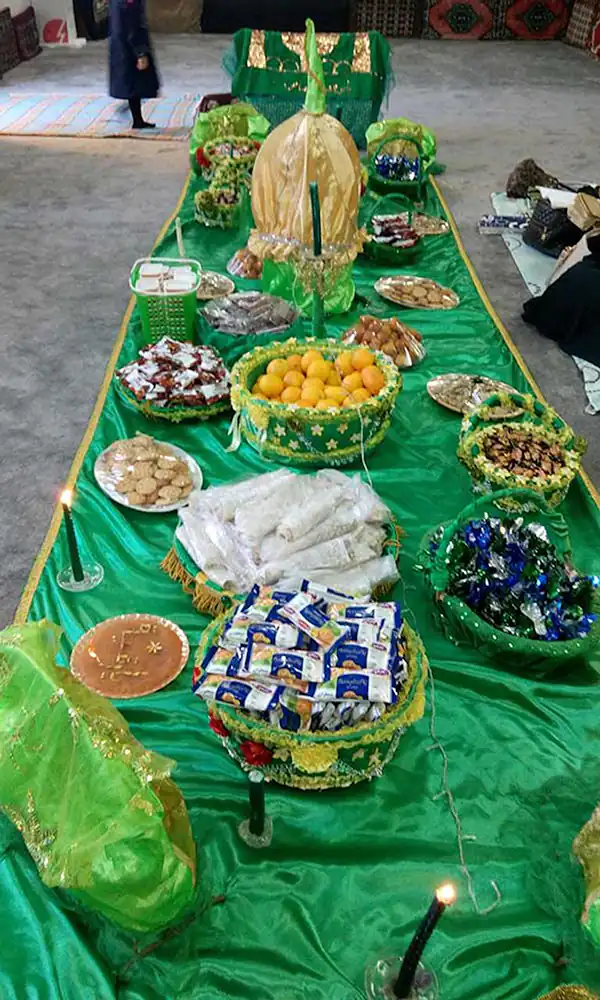 تزیین میز برای ایام فاطمیه + زیباترین دیزاین و تزیین میز برای ایام فاطمیه امسال
