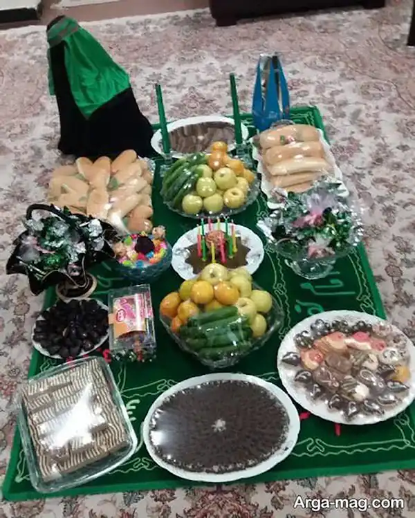 تزیین میز برای ایام فاطمیه + زیباترین دیزاین و تزیین میز برای ایام فاطمیه امسال